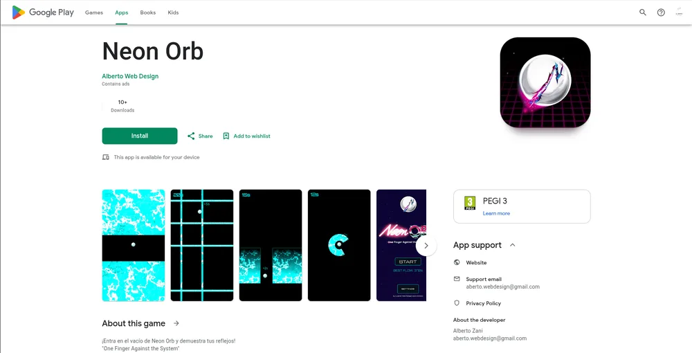 Neon Orb